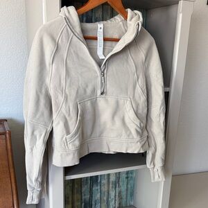 lululemon athletica Light Gray Hoodie